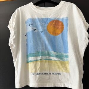 Zara girls tee